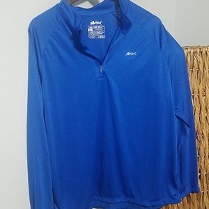 Silver Bait Sun/Fishing Shirt, half zip